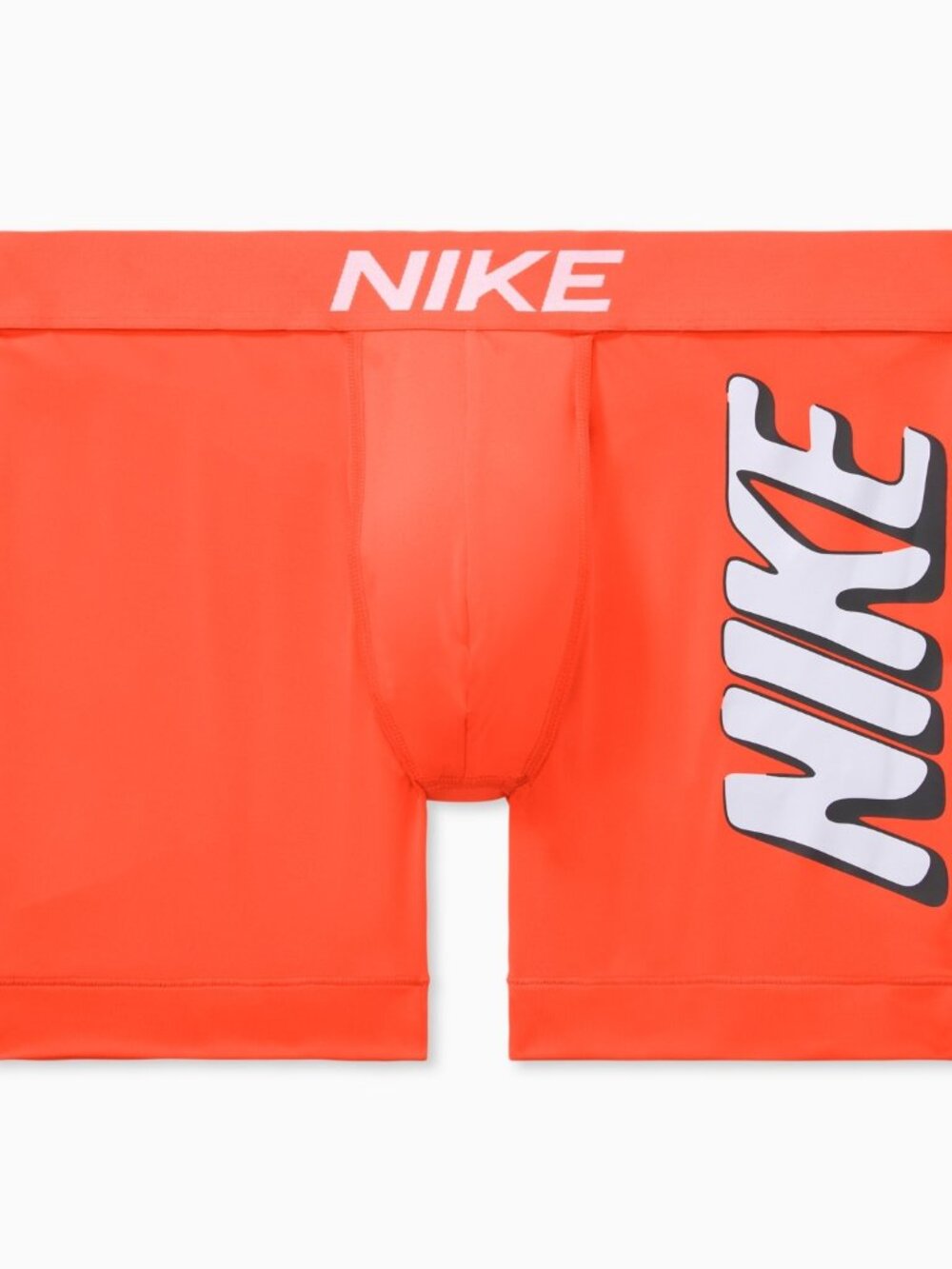 Nike Men's Dri-fit Essential Micro Boxer Briefs - Bright Crimson/ White
